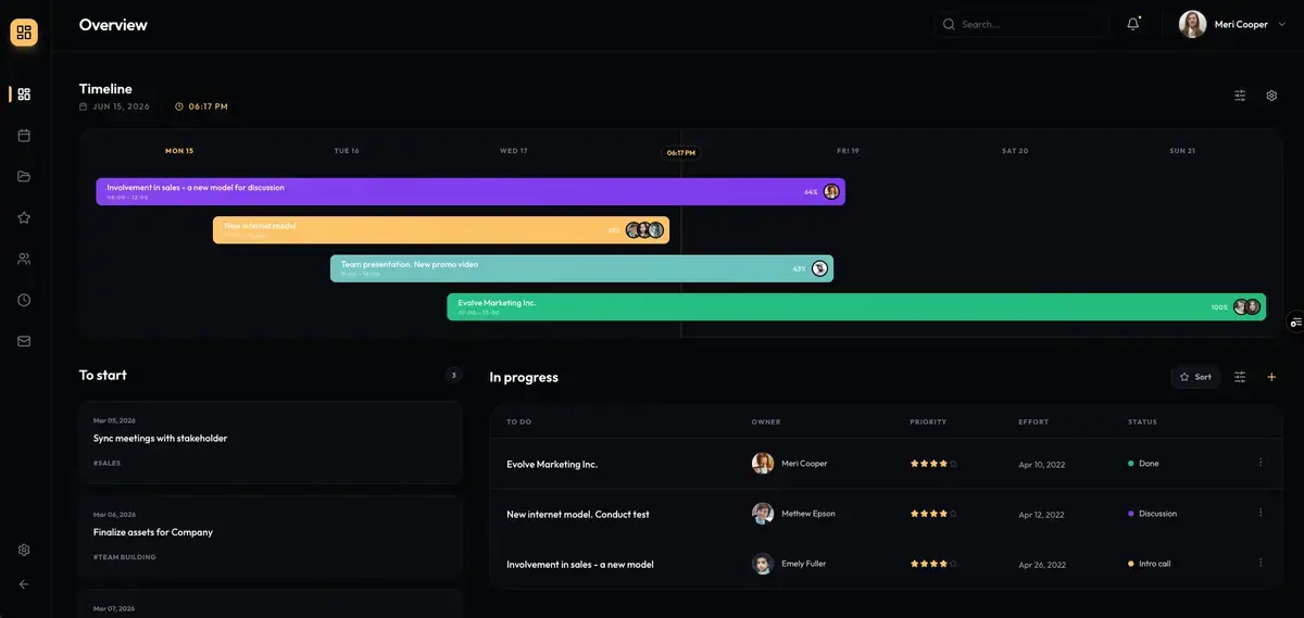 Contact form and conversion interface preview