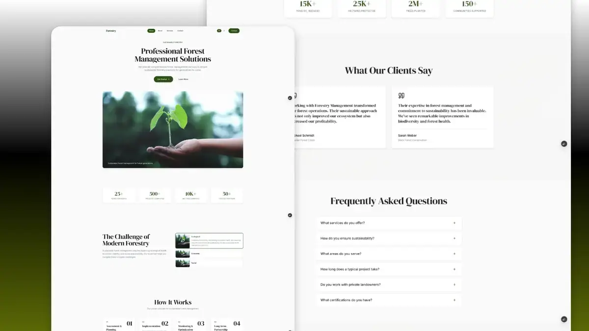 Website maintenance and post-launch optimization preview