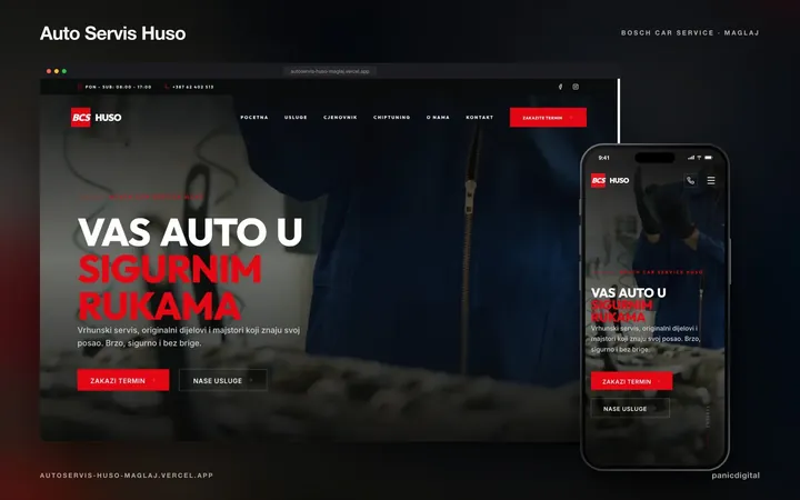 Auto Servis Huso Maglaj — bosch car service