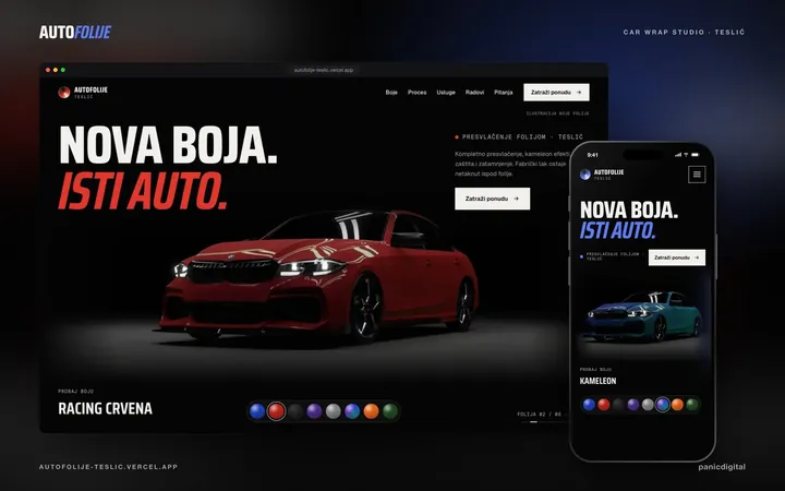 Autofolije Teslić — folije za automobile