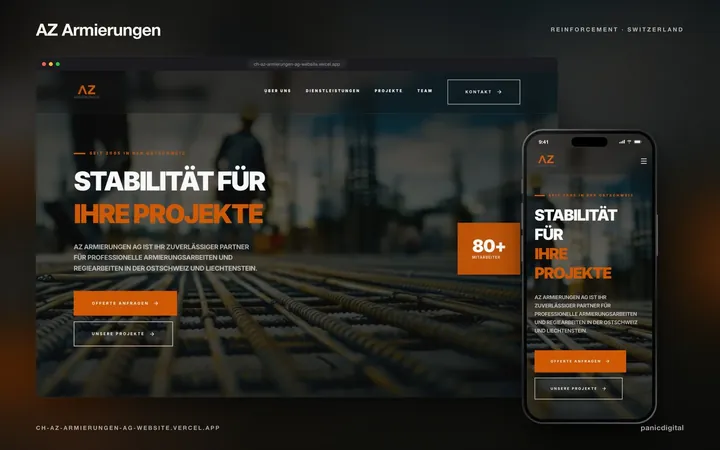 CH AZ Armierungen AG — armiranje