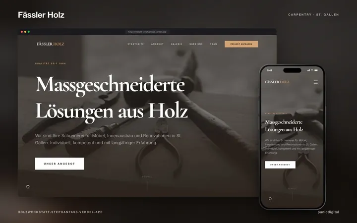 Holzwerkstatt Stephan Fass — stolarija