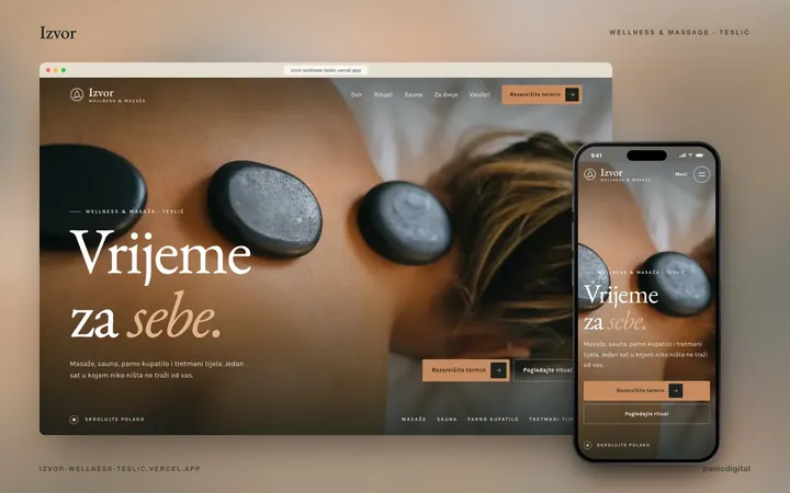 Izvor Wellness — wellness i masaže