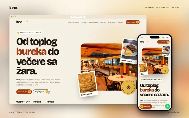Lane Restaurant & Bakery — restoran i pekara