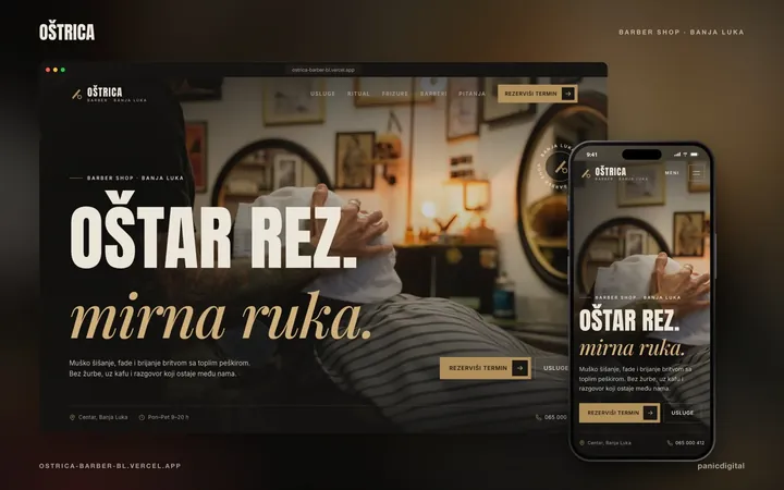 Oštrica Barber Shop — barber shop
