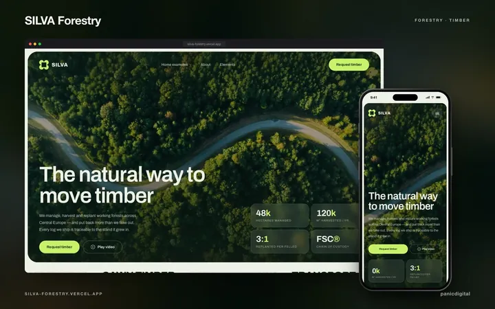 SILVA Forestry — šumarstvo