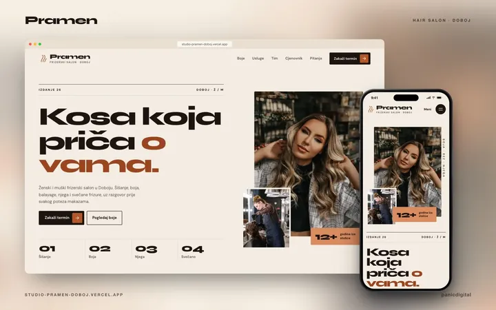 Studio Pramen — frizerski salon