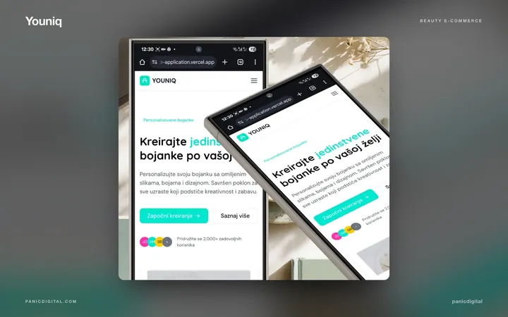 Youniq — beauty webshop