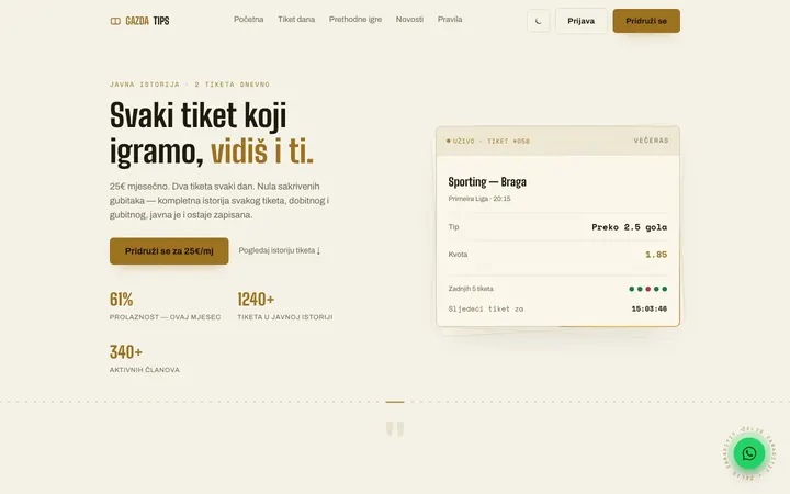 Gazda Tips sajt